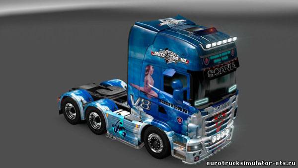 SCANIA R1500 V8 SHOW TRUCK для Euro Truck Simulator 2