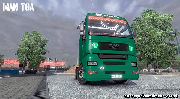 MAN TGA V2 HOPTRANS для Euro Truck Simulator 2