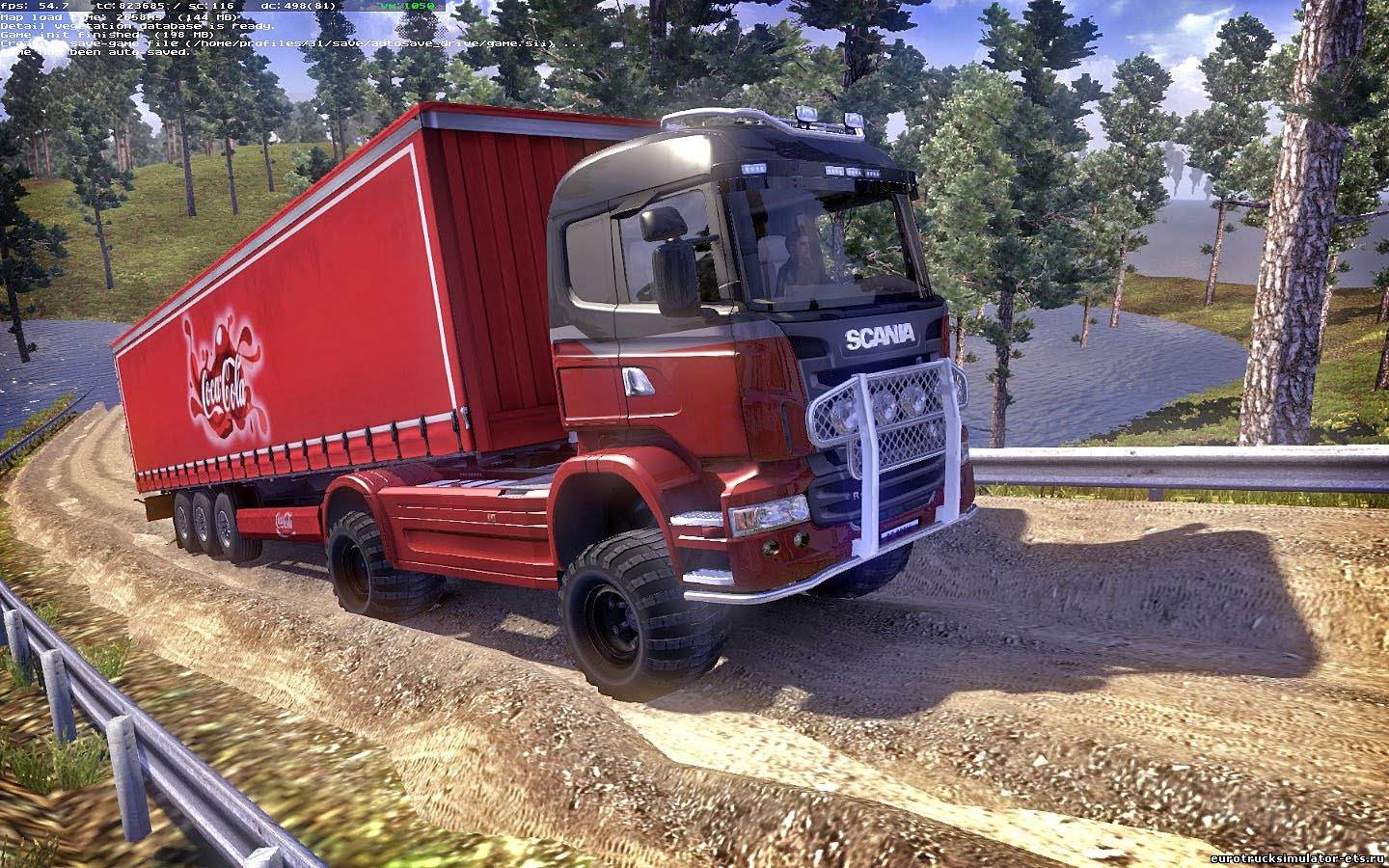 TRUCKERS MAP by.goba6372.R28 скачать для Euro Truck Simulator 2