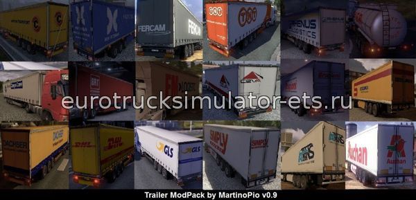 Сборка прицепов для Euro Truck Simulator 2