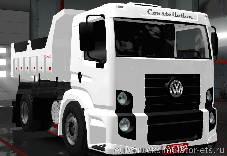 МОД VOLKSWAGEN CONSTELLATION BOB 4X2 для Euro Truck Simulator 2