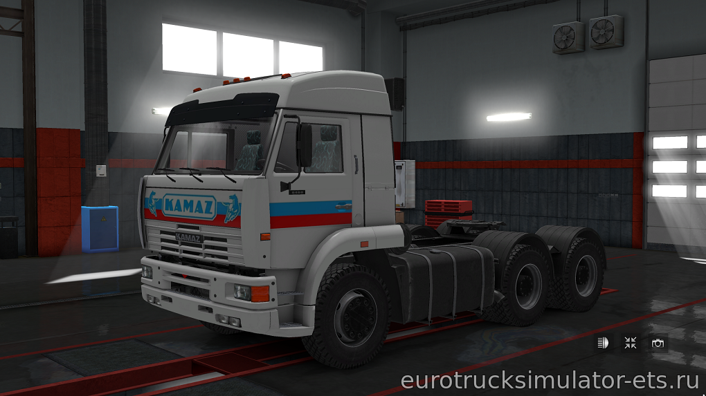 МОД СКИН "KAMAZ" ДЛЯ КАМАЗ 54-64-65 для Euro Truck Simulator 2