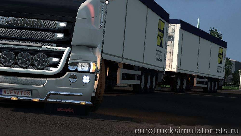 МОД PHYSICS FOR TRUCKS V 4.9.7 BETA для Euro Truck Simulator 2