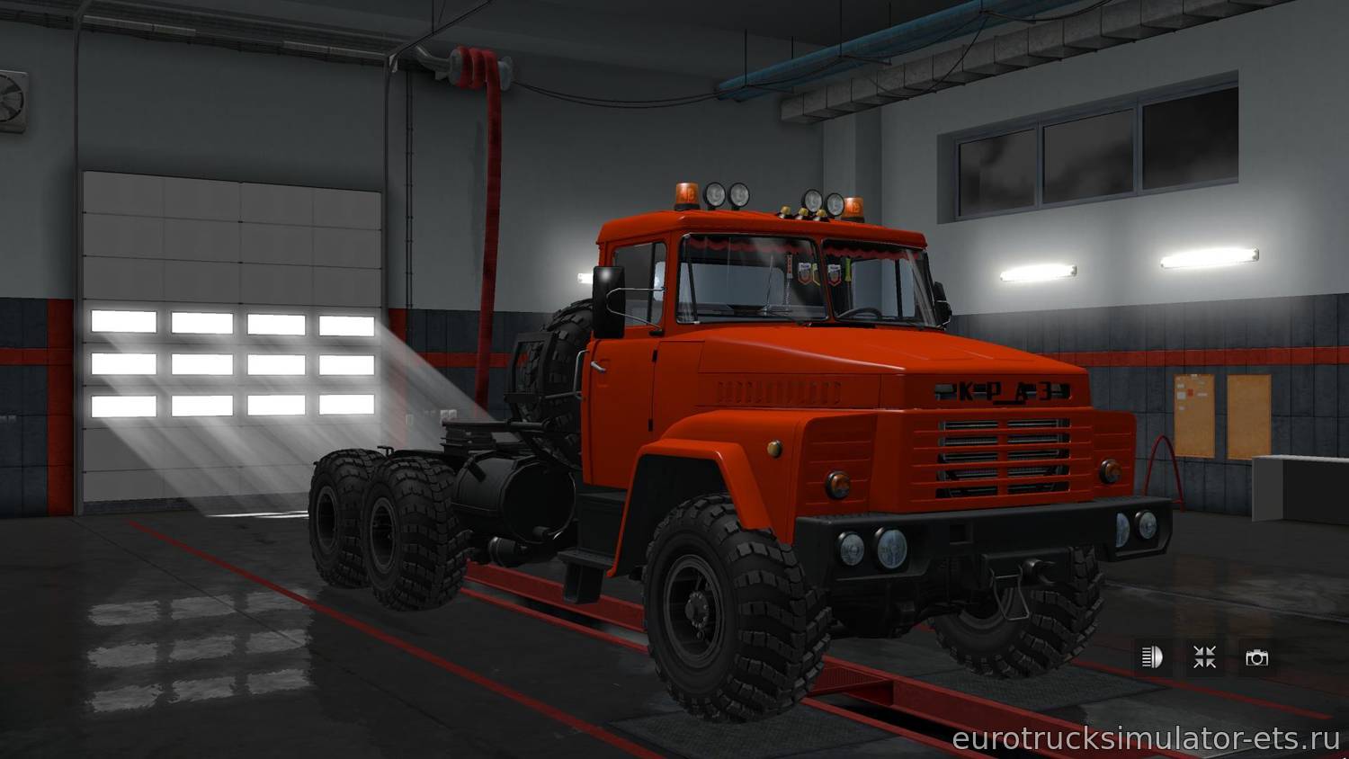 МОД ГРУЗОВИК КРАЗ 260 V3.0 для Euro Truck Simulator 2