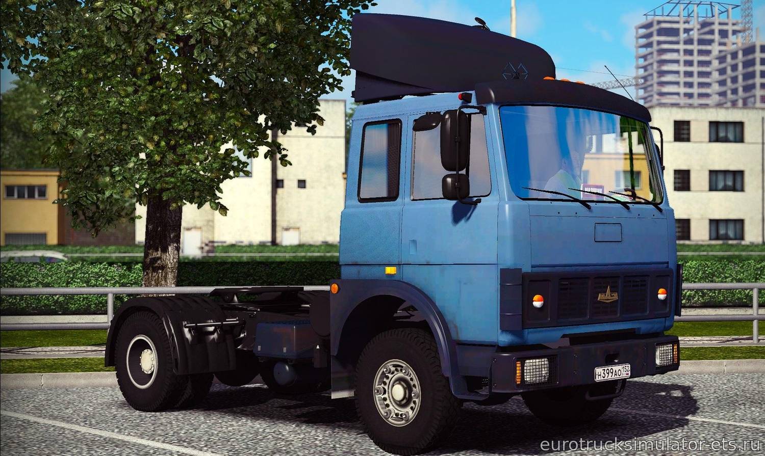 МОД MAZ 5432 V1.2 1.28.X для Euro Truck Simulator 2