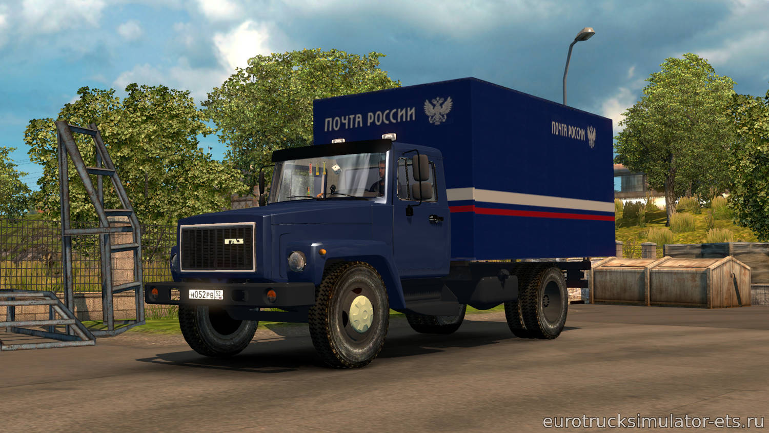 GAZ 3307-33081 V5.0 для Euro Truck Simulator 2
