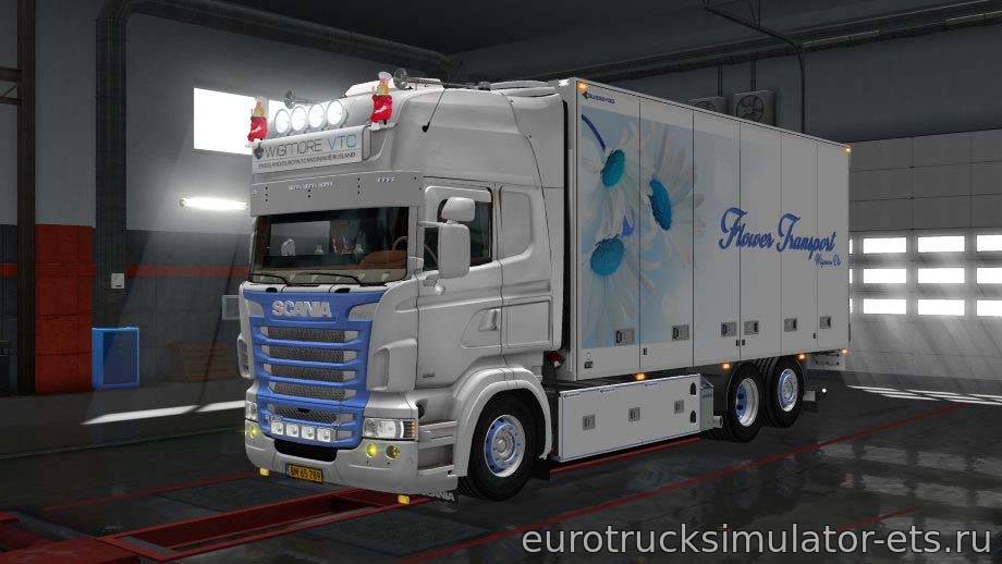 МОД SCANIA RS TANDEM WIGMORE VTC для Euro Truck Simulator 2