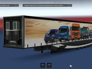 LONG HEAVY 4 AXLE AERO DYNAMIC TRAILERS ВЕРСИЯ 1.0 (V1.28.X) для Euro Truck Simulator 2
