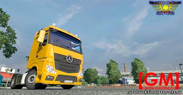 Actros MPIV Streamspace v2 для Euro Truck Simulator 2