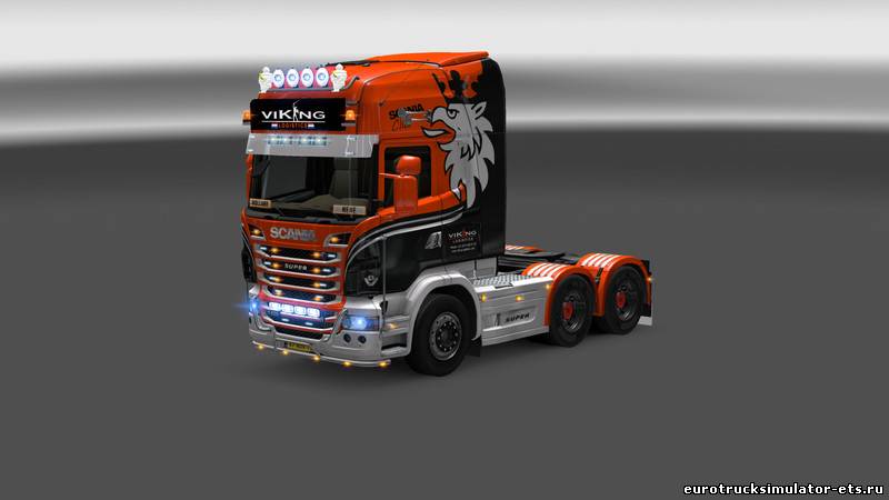 Scania викинг логистик для Euro Truck Simulator 2
