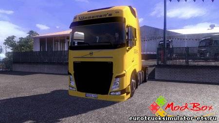 Volvo FH16 750 желтый для Euro Truck Simulator 2
