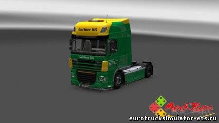 Gartner KG Skin DAF для Euro Truck Simulator 2