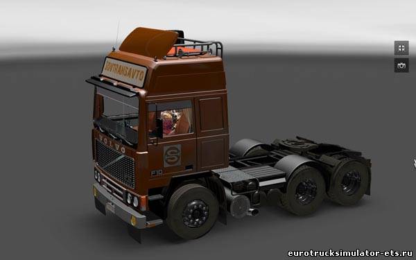 Volvo F10 + салон 1.4.1 - 1.4.8 для Euro Truck Simulator 2
