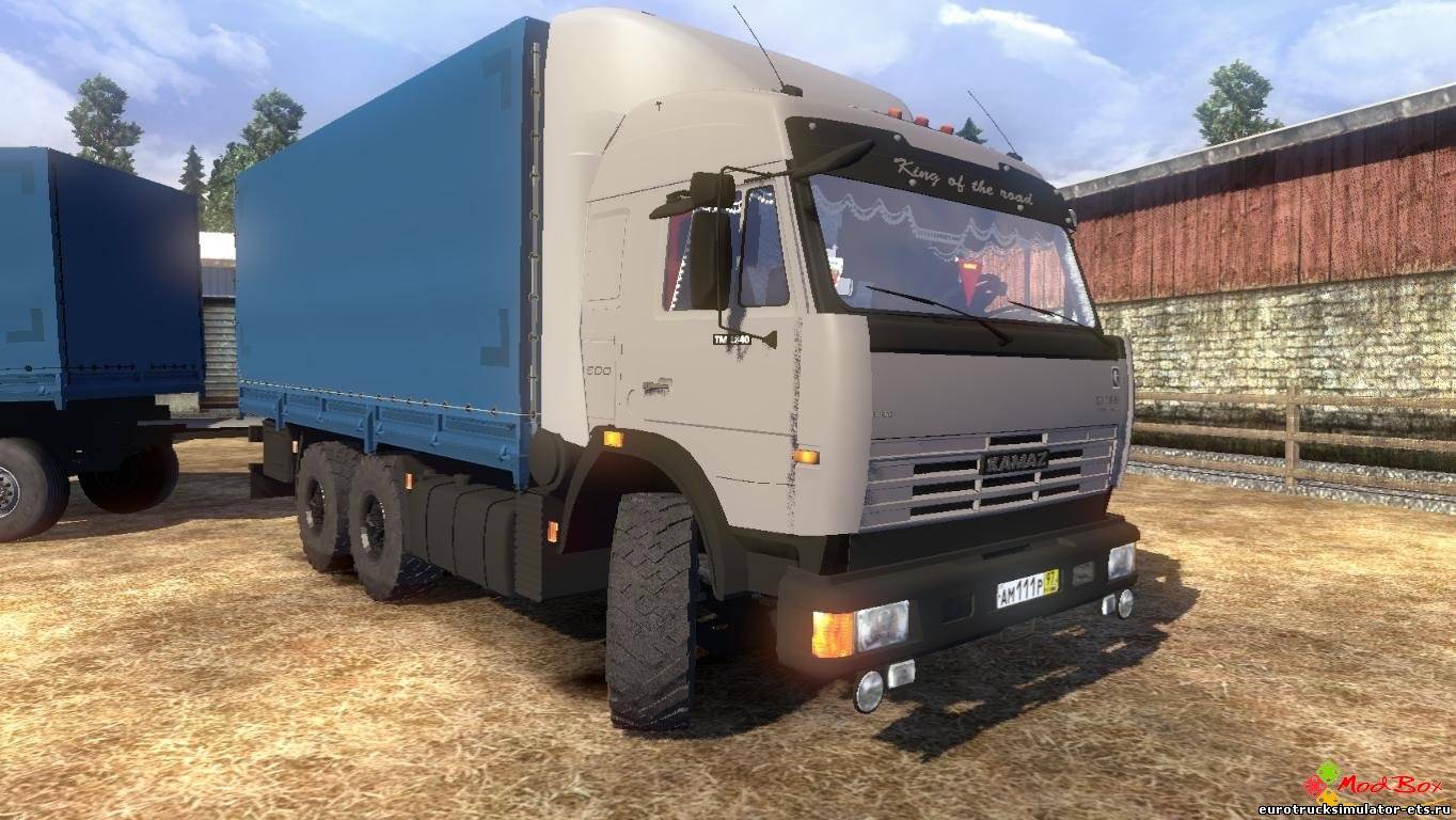 Скачать мод камаз на german truck simulator