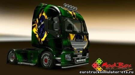 Iveco Hi-Way Brasi,l скин для Euro Truck Simulator 2