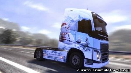 Зимний DLC для Euro Truck Simulator 2