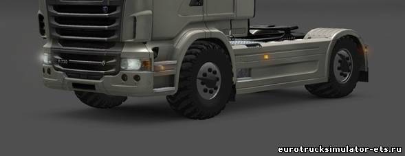 Колеса для бездорожья для карты goba для Euro Truck Simulator 2
