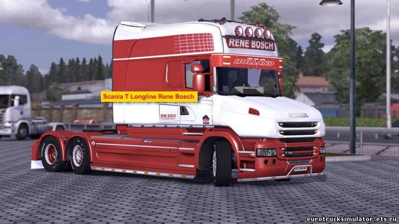 SCANIA LONGLINE длинная для Euro Truck Simulator 2