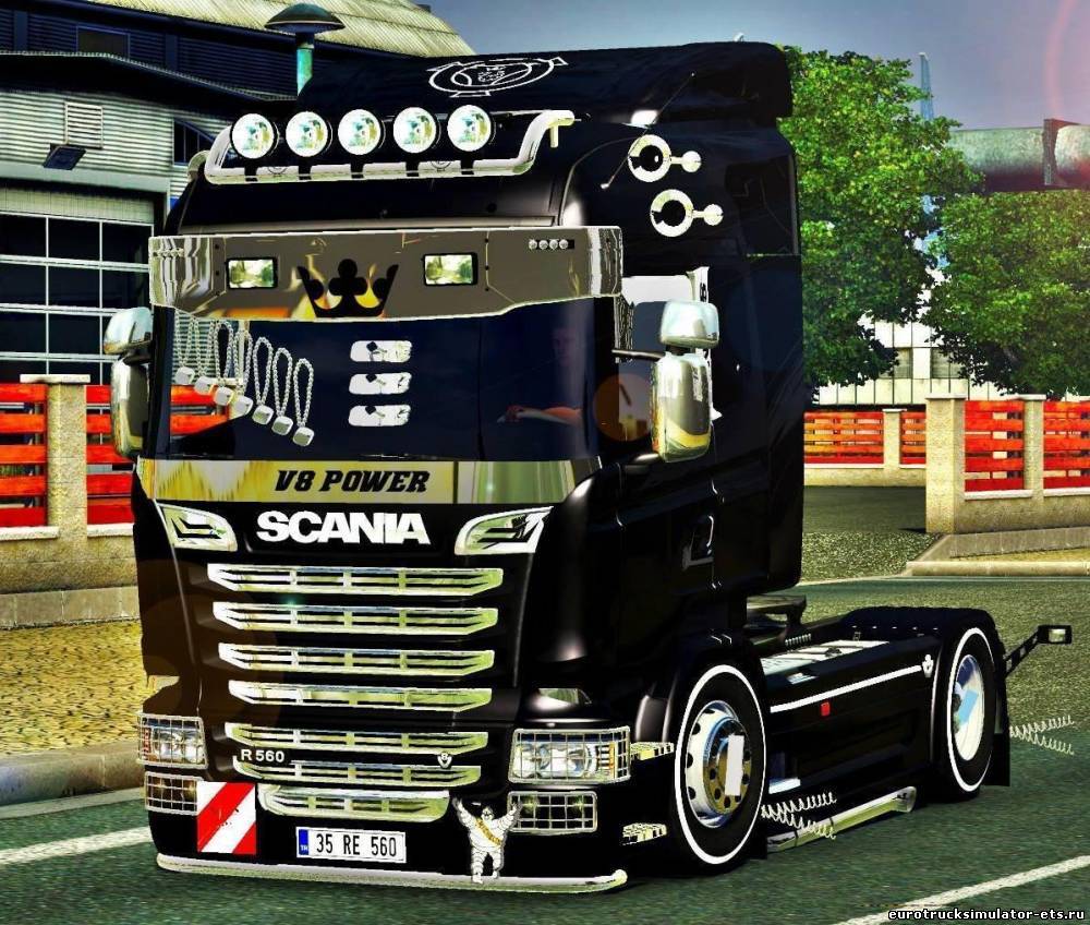 SCANIA STREAMLINE R560 + салон для Euro Truck Simulator 2