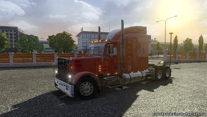 Peterbilt 389 + дополнения для Euro Truck Simulator 2