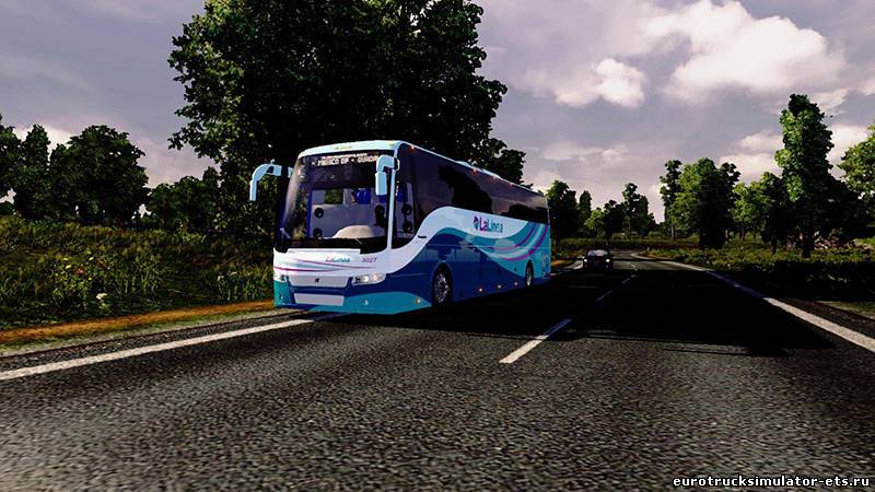 Автобус VOLVO для Euro Truck Simulator 2