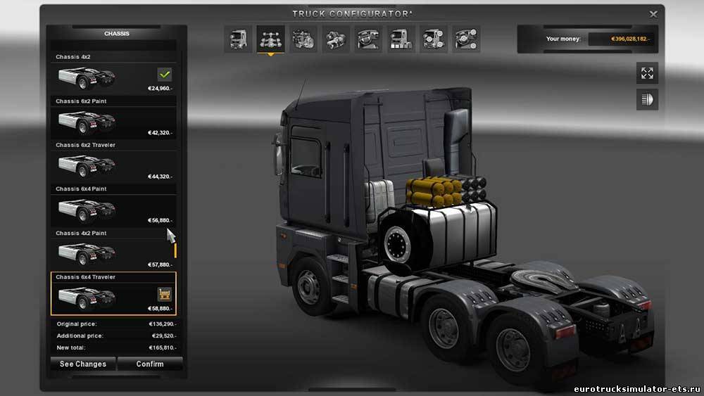 Renault Trucks для Euro Truck Simulator 2