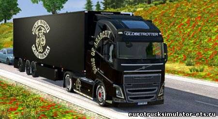 Скин для грузовика и прицепа для Euro Truck Simulator 2