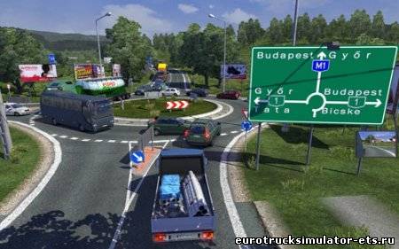 Карта Венгрии для Euro Truck Simulator 2