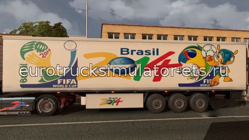 ЧМ 2014 для Euro Truck Simulator 2