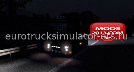 Яркие задние фары для Euro Truck Simulator 2