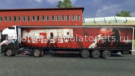 Прицеп Метро 2033 для Euro Truck Simulator 2