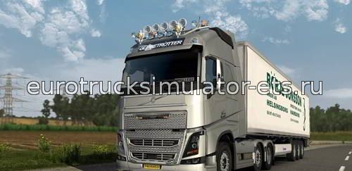 VOLVO FH2013 V12 для Euro Truck Simulator 2