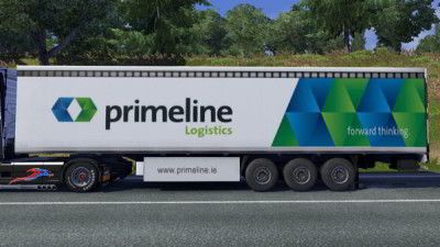 Афигенный прицеп Logistics для Euro Truck Simulator 2