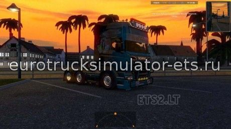 Реальная погода + реальные звуки для Euro Truck Simulator 2