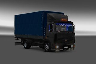 МАЗ 437041 зубренок + прицеп для Euro Truck Simulator 2