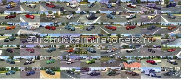 Мод на Трафик 1.14 для Euro Truck Simulator 2