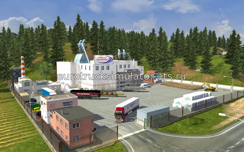 EU Map v1.6 для Euro Truck Simulator 2