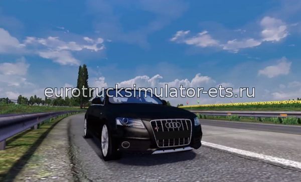 Автомобиль Audi RS4 для Euro Truck Simulator 2