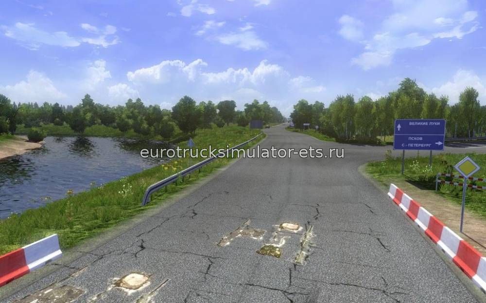 Карта России 1.4.7 для Euro Truck Simulator 2