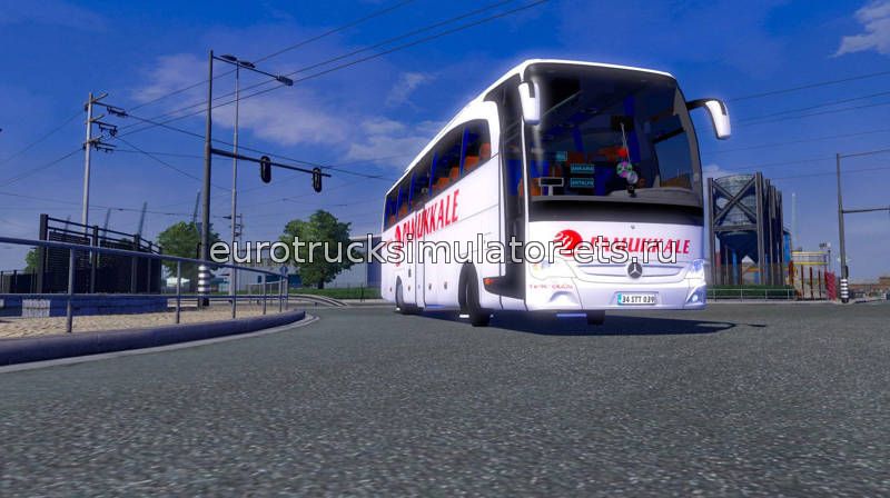 Автобус Mercedes-Benz Travego для Euro Truck Simulator 2