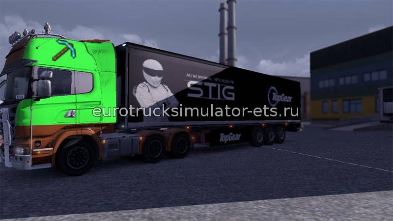 TopGear прицеп для Euro Truck Simulator 2