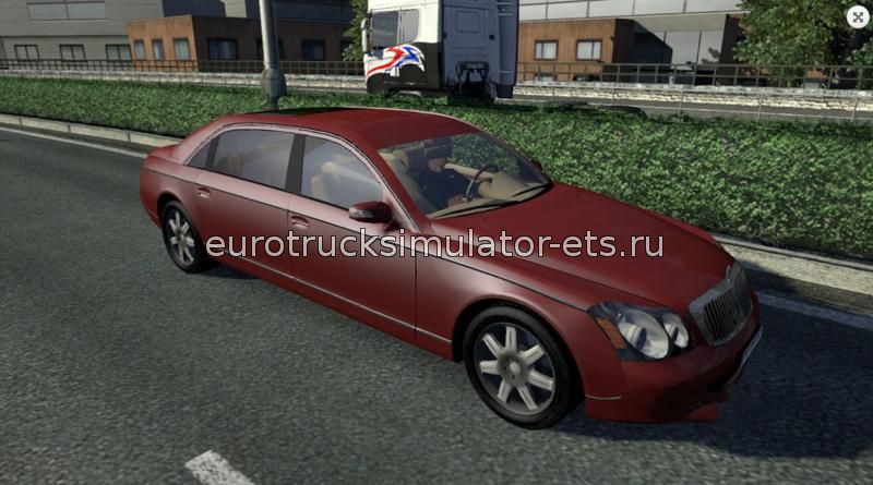 Автомобиль Maybach 62 для Euro Truck Simulator 2