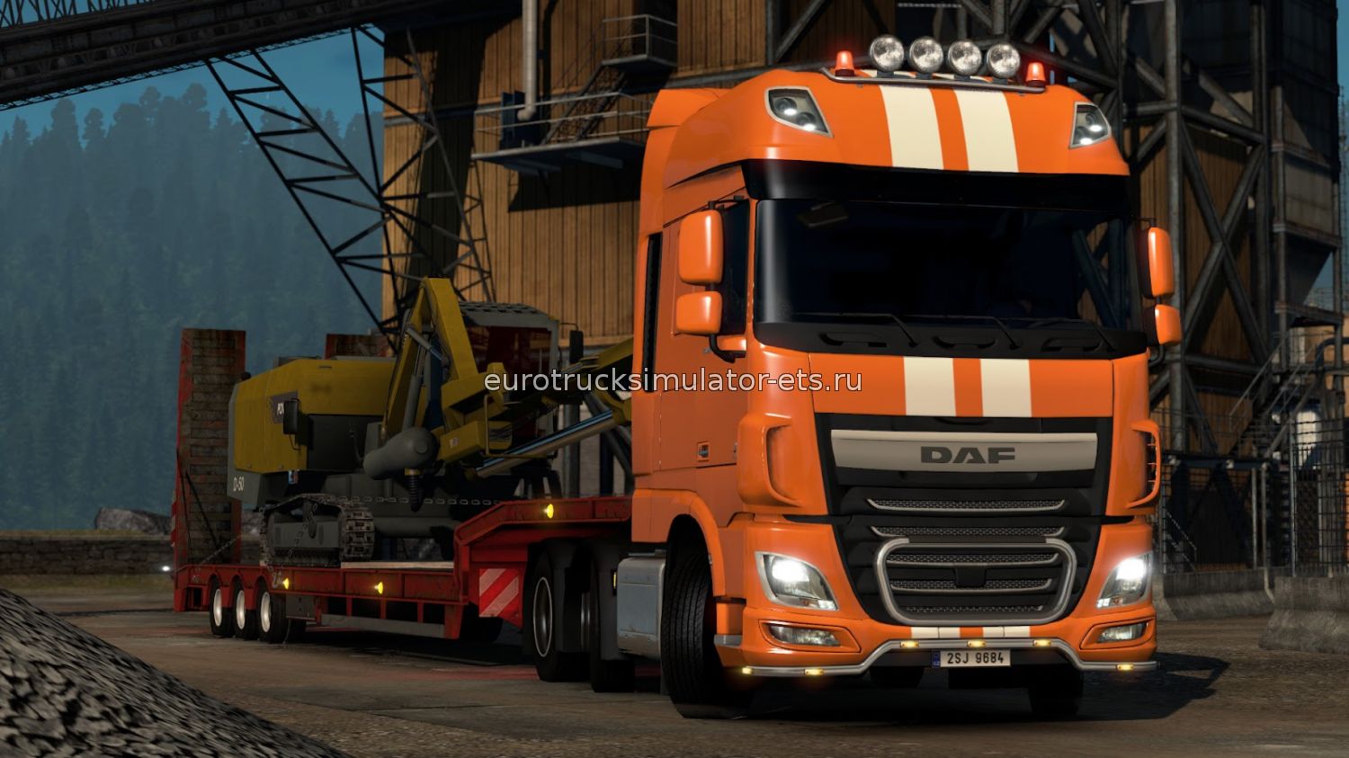 Тюнинг пак для Daf XF Euro 6 для Euro Truck Simulator 2