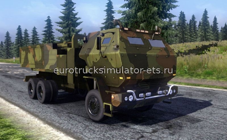 Военный грузовик для Euro Truck Simulator 2