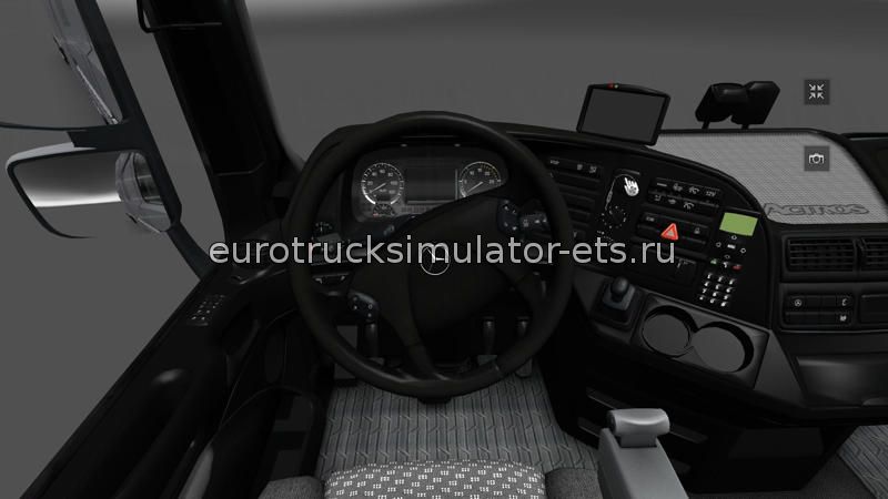 Салон для Mercedes v2.0 для Euro Truck Simulator 2