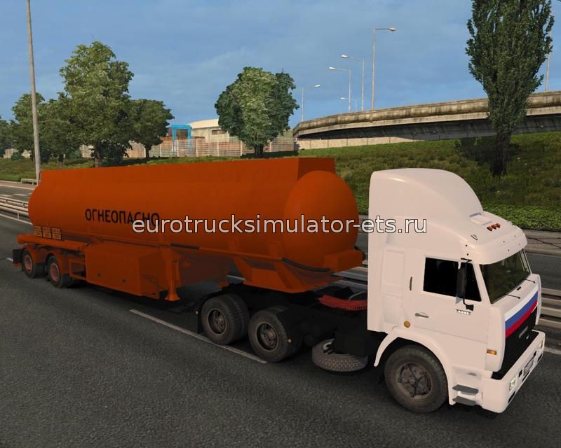 Камаз 54115 DB для Euro Truck Simulator 2