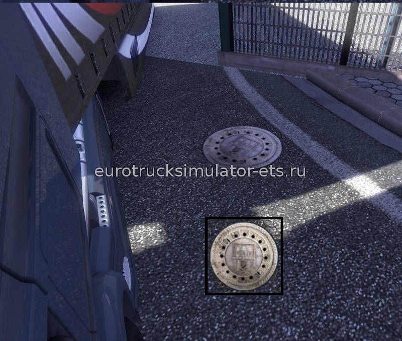 Новая крышка люка для Euro Truck Simulator 2