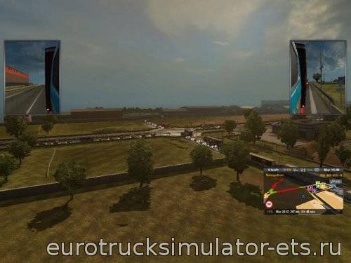 Интенсивность траффика для Euro Truck Simulator 2