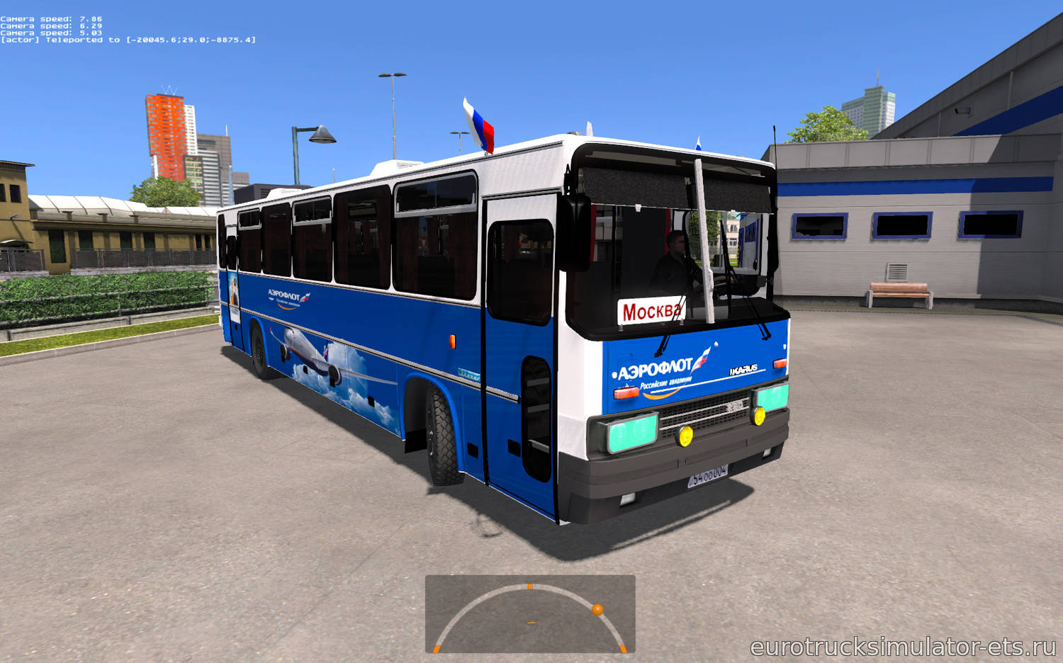 МОД IKARUS-250 APOLLO UPDATE для Euro Truck Simulator 2