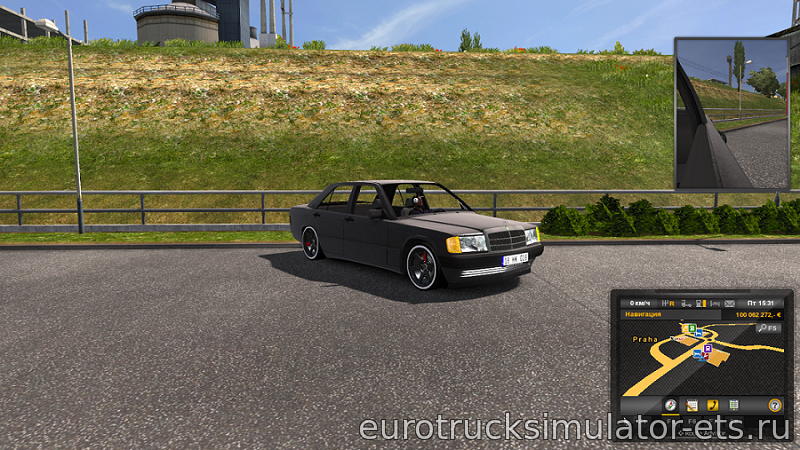 МОД MERCEDES-BENZ W201 [190E] 1.28.X для Euro Truck Simulator 2